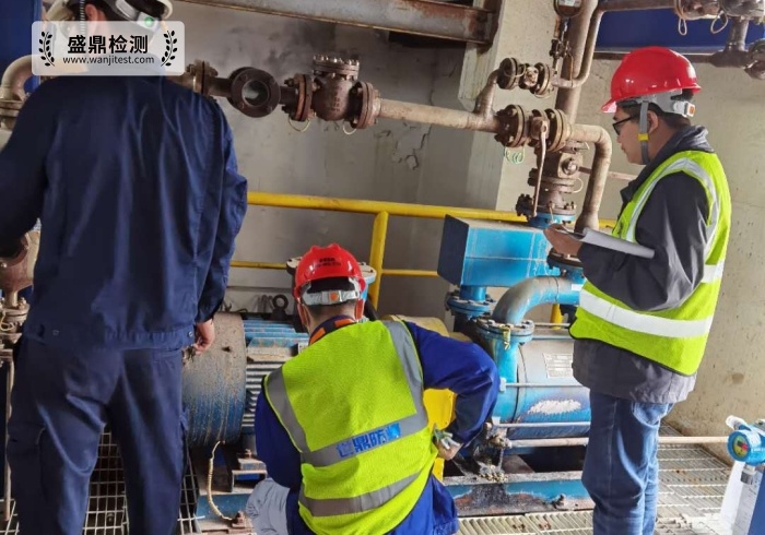 粉塵防爆檢測(cè)現(xiàn)場(chǎng)