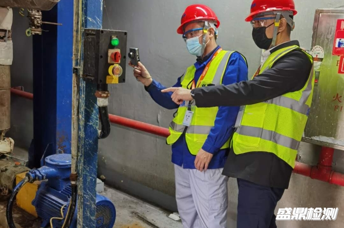 防爆檢測現場