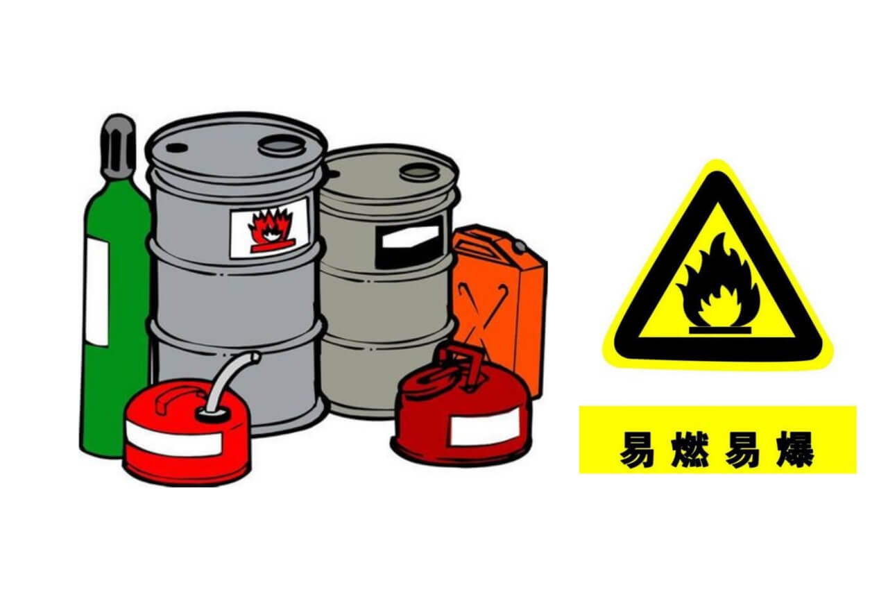 易燃易爆儲存條件
