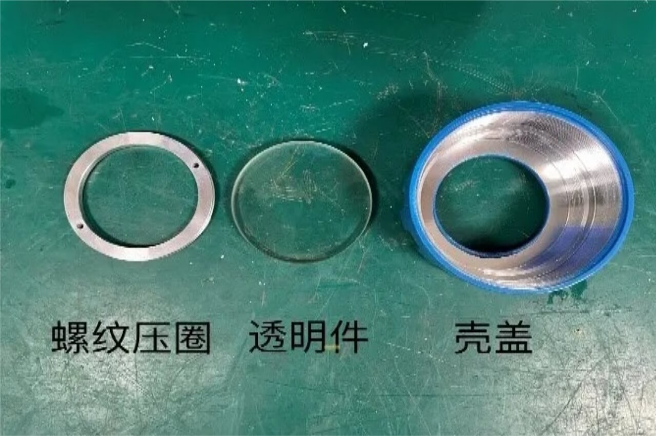 外殼部件使用膠粘的安裝方法