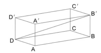 外殼內(nèi)部三維對角線示意圖