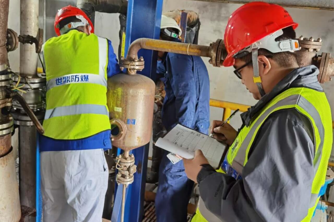 防爆設(shè)備檢修