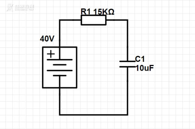 簡單電容電路圖