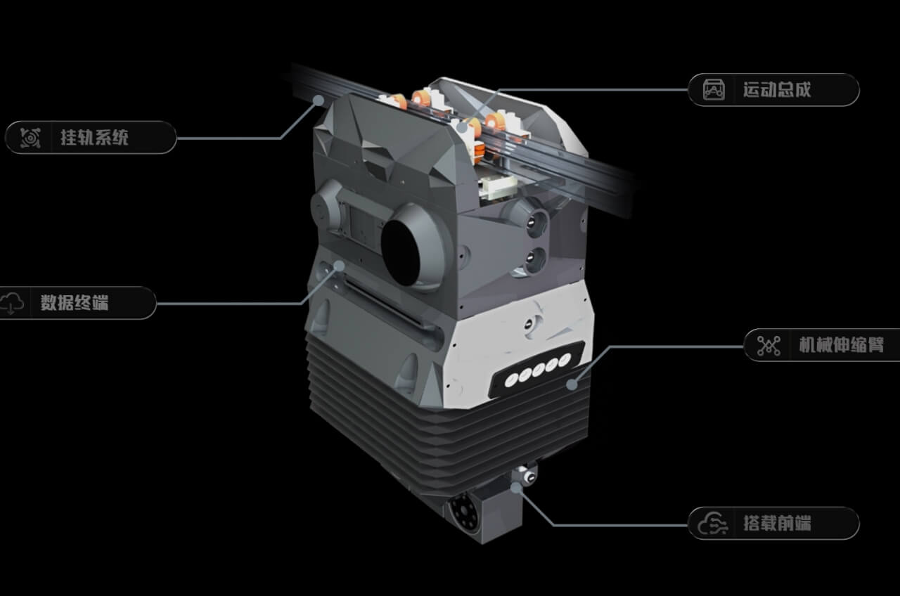 巡檢掛軌機(jī)器人