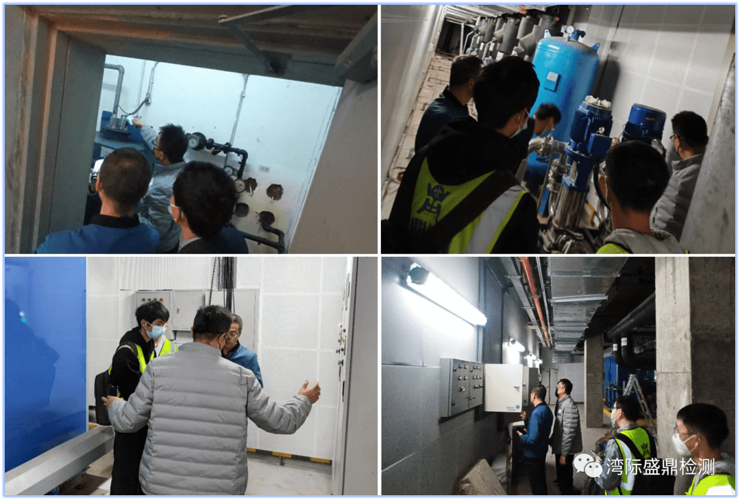 技術人員現場做技術評估