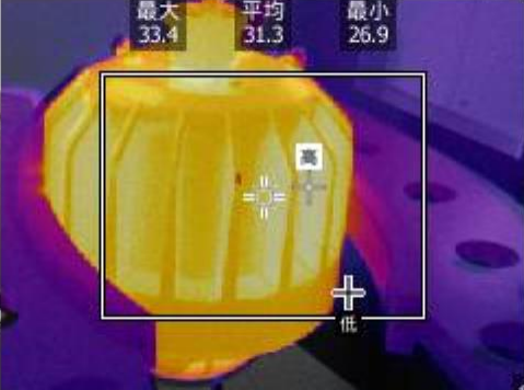 殼體外部的最高表面溫度測量